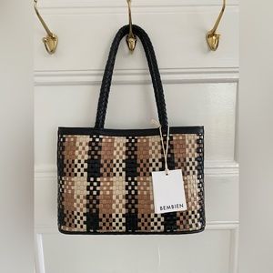 Bembien Ella handwoven leather bag